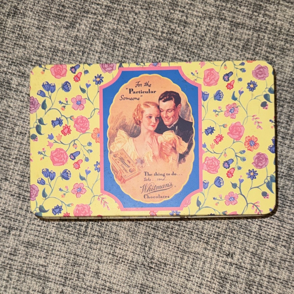150th anniversary Whitman's Vintage Floral Tin Box